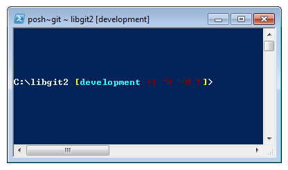 PowerShell with Posh-git.